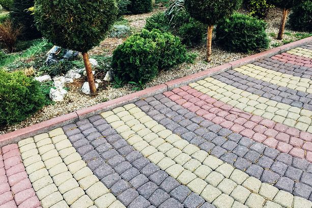 Bespoke driveway fitted for a customer